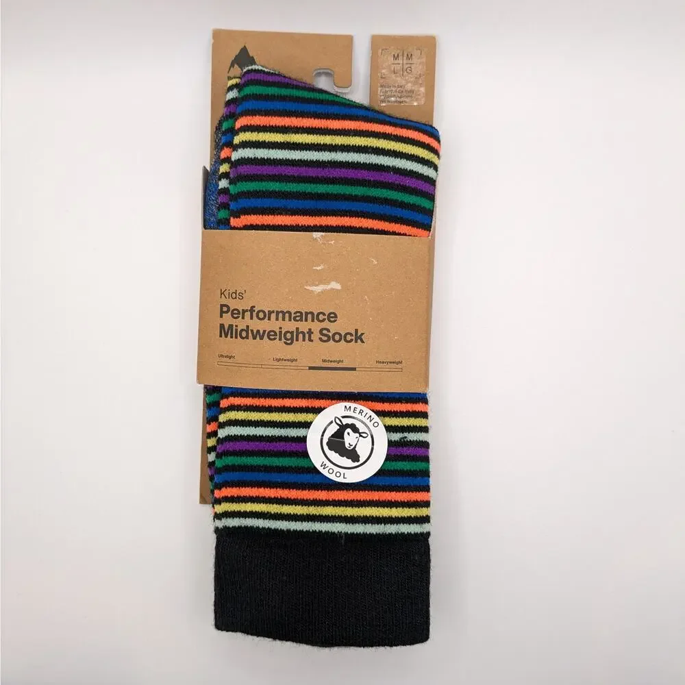 Burton Kids Performance Midweight Socks - M/L (2-4)